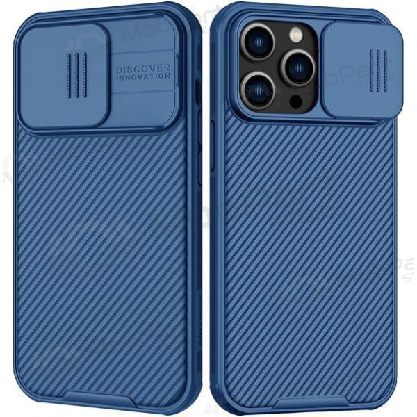 Apple iPhone 15 Plus hoesje Nillkin CamShield Pro (blauw)