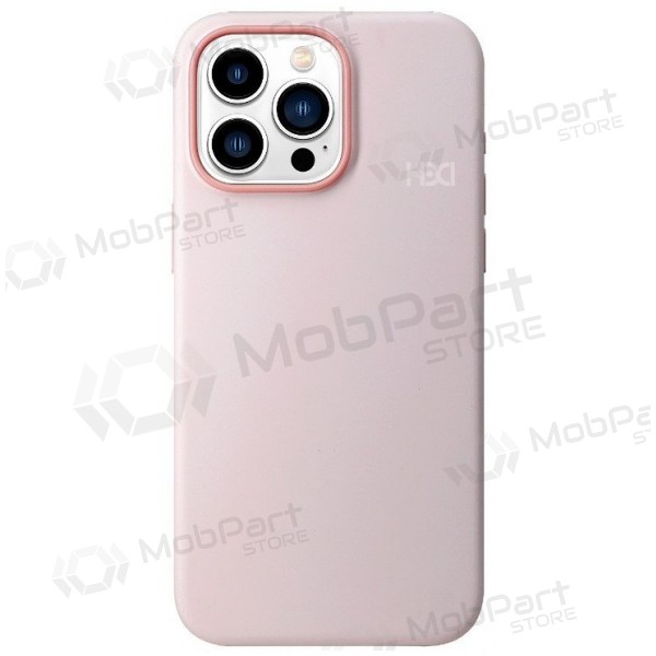 Hoesje HDD Silicone MagSafe Case Apple iPhone 16 Pro Max roze