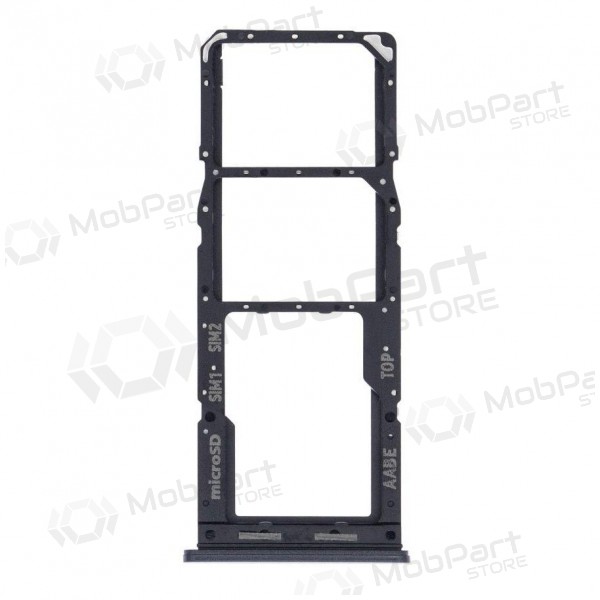 Samsung Galaxy A125 A12 / A127 A12S SIM-kaarthouder (zwart) (service pack) (origineel)