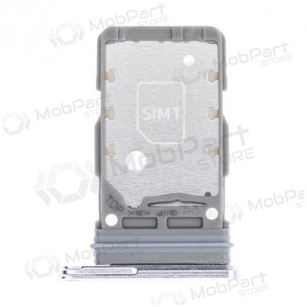 Samsung Galaxy S21 Plus SIM kaarthouder (zilver) (origineel)