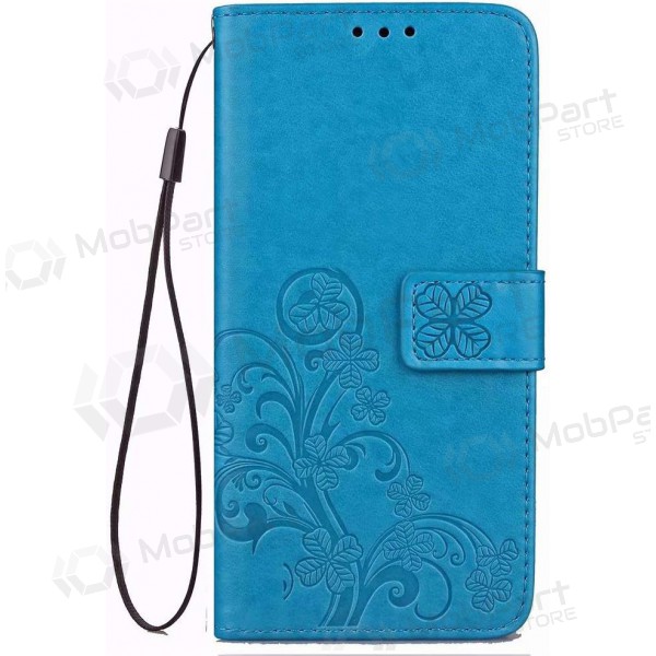 Samsung Galaxy A34 hoesje - Flower Book (blauw)