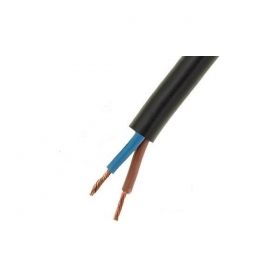 Flexibele kabel Lietkabelis OMY 2x1.5 mm² koperen PVC 100 m rol
