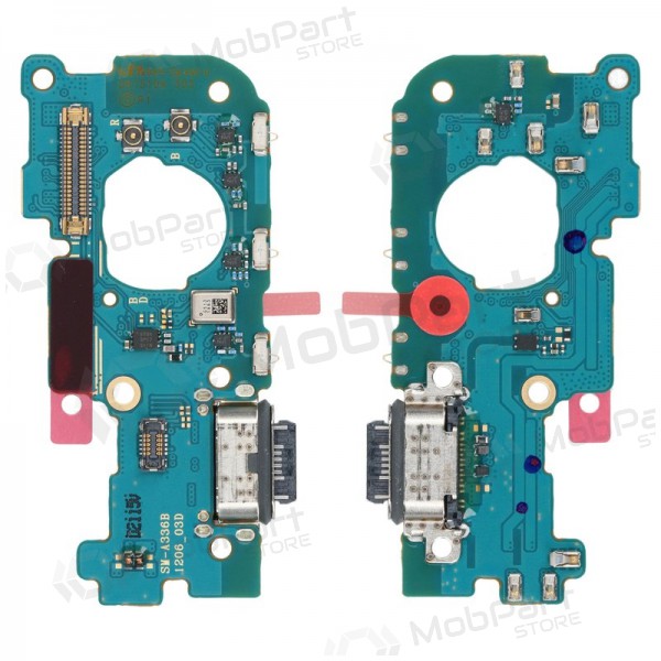 Samsung A336 Galaxy A33 5G Laadconnector (service pack) (origineel)