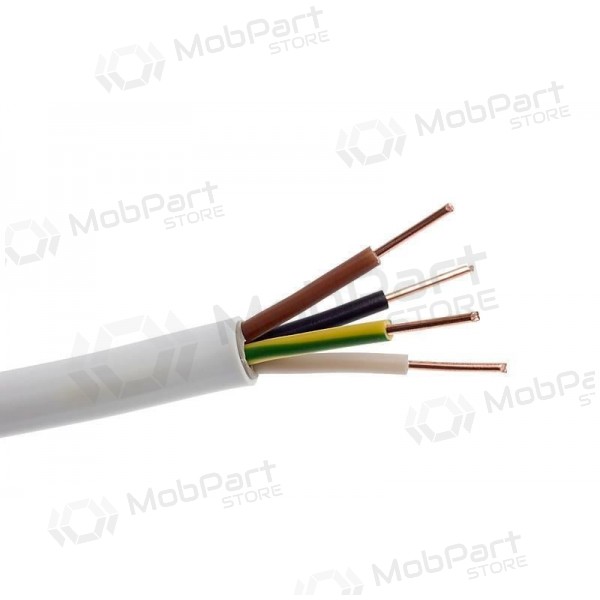 Voedingskabel Prysmian Group XYM-J NYM 4x2.5 mm² koperen XLPE CPR Eca 100 m rol
