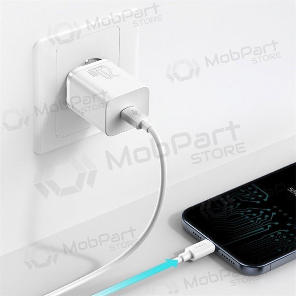 Lader buitinis Baseus Super Si 20W wit CCSUP-B02