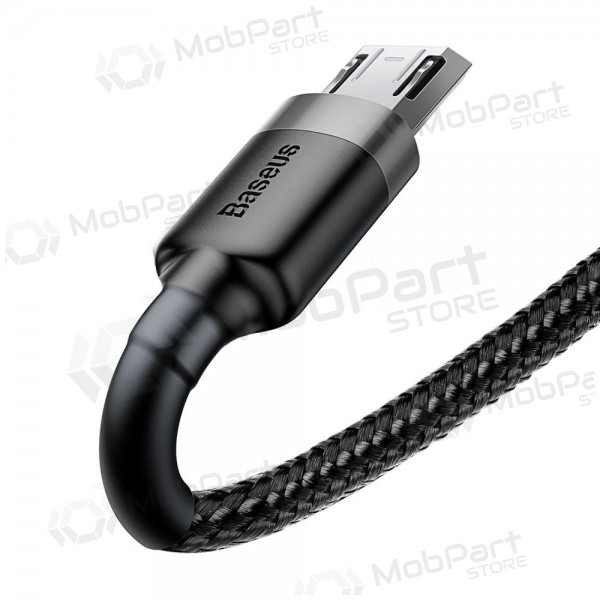 USB-kabel Baseus Cafule USB-C 2.0m 2.0A (grijs-zwart) CATKLF-CG1