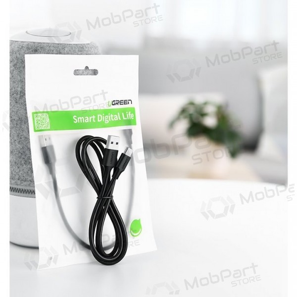 USB kabel Ugreen US287 USB to USB-C 3A 2.0m zwart
