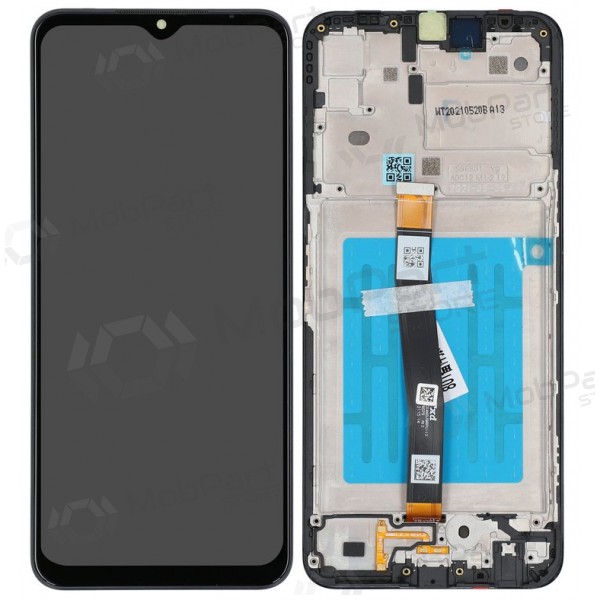 Samsung Galaxy A22 5G scherm (zwart) (met frame) (Premium)