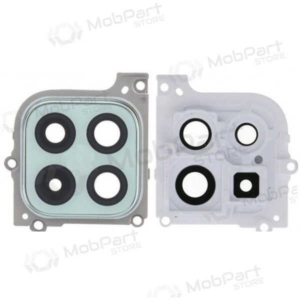 Samsung Galaxy A22 5G cameraglaasje (groen) (met frame)