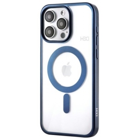 Hoesje HDD Electro MagSafe Case Apple iPhone 11 Pro Max blauw