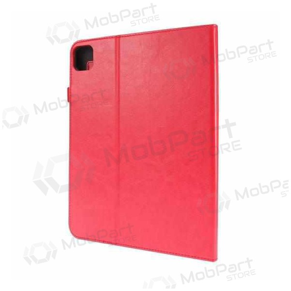 Rood Opvouwbaar Leren Hoesje voor Samsung Galaxy Tab A8 10.5 (2021)