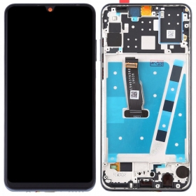 Huawei P30 Lite 48MP scherm (zwart) (met frame) (Premium)