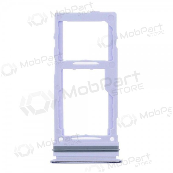 Samsung A525 / A526 / A528 / A725 / A726 A52 Galaxy 4G / A52 5G / A52S 5G / A72 4G / A72 5G SIM-kaarthouder - violetinis - service pack - originalus