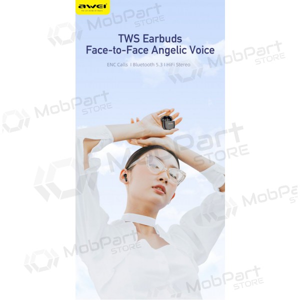 Draadloze oordopjes Awei T68