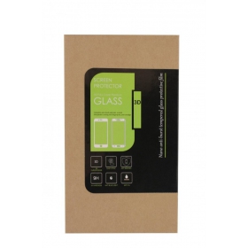 Apple iPhone 15 gebogen zwarte screenprotector 