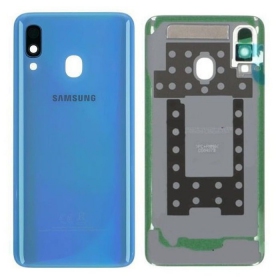 Samsung A405 Galaxy A40 2019 Achterklep batterij (blauw) (gebruikt grade B, origineel)