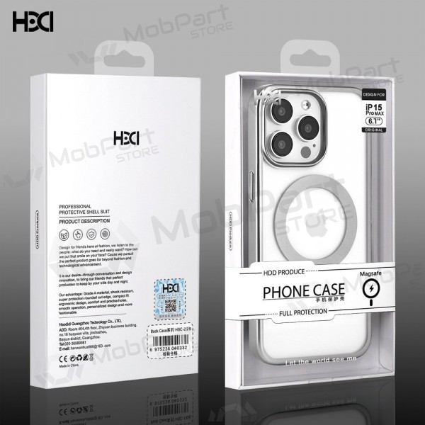 Hoesje HDD Electro MagSafe Case Apple iPhone 16 zwart