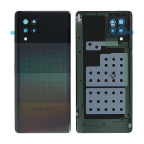 Samsung A426 Galaxy A42 5G 2021 achterklep (Prism Dot Black) (gebruikt grade C, origineel)