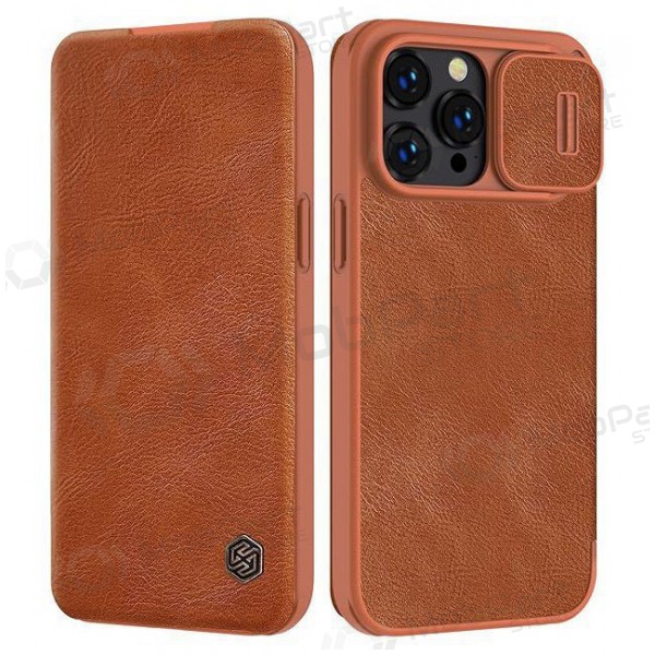 Apple iPhone 14 Pro Max hoesje Nillkin Leather (bruin)